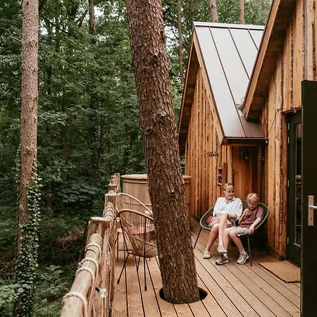 Holiday home Unique Treehouses With Hot Tub By Bed En Boshuisjes