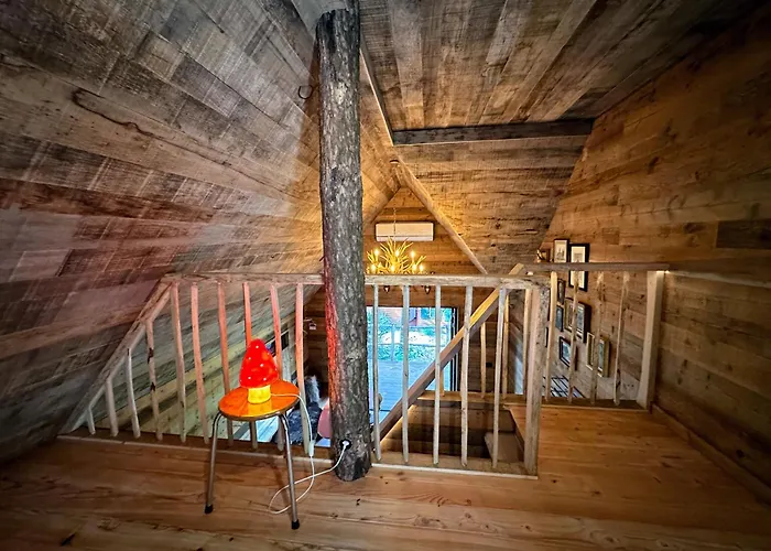 New Unique Treehouses With Hot Tub In * Oisterwijk